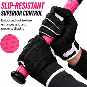 Ruban adhésif rose pour batte de baseball 1,1 mm EVA antidérapant toutes saisons, accessoire de softball en PU personnalisable - Product Image 2