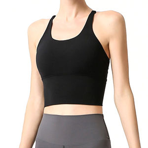 Ensemble de yoga et leggings de couleur unie, design unique, taille élastique, pour femmes, personnalisable - Product Image 3