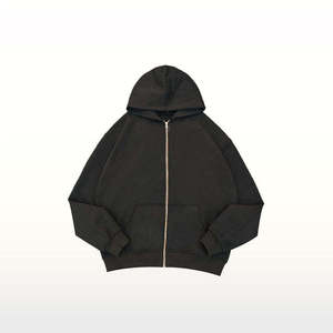 Sweat à capuche uni pour homme en molleton de coton avec poche kangourou, capuche réglable, style décontracté streetwear, haut de tous les jours - Product Image 2