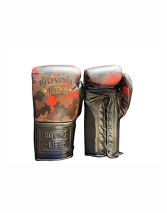 ถุงมือชกมวย RTS Premium No Boxing No Life ผลิตจากวัสดุที่ทนทานและตะเข็บเสริมความแข็งแรง รุ่น AI-BG-103 - Product Image 6