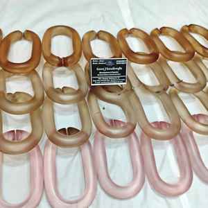 Chaînes murales en résine personnalisables, grandes tailles et couleurs claires, grandes maillons en résine multicolores disponibles, toutes les couleurs disponibles. - Product Image 4