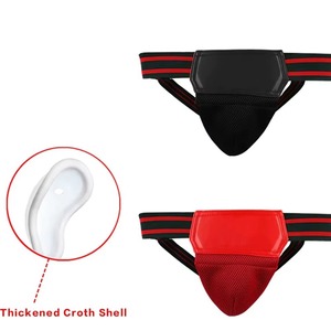 Protector Inguinal de Boxeo de Dos Colores, Personalizado, de Alta Calidad, Nuevo Diseño, de Cuero Genuino, para Hombres y Mujeres, para Uso en MMA - Product Image 4