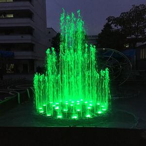 Fuente de Agua Danzante Musical con Control DMX Programable para Exteriores Fenlin, Luces LED RGB, Construcción de Acero Inoxidable, Comercial - Product Image 5