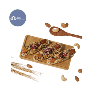 Los más vendidos: Snack crujiente de frutos secos mixtos orgánicos horneados en forma de barco para venta al por menor y a granel - Product Image 1