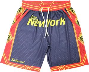 Solid <b>Colour</b> Quick Dry Drawstring Shorts Mid Waist Casual Sport Shorts Navy Blue and Black - Product Image 4