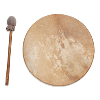 Handmade Shaman Drum Traditional Frame Healing Performance Goat Skin Leather Head Professional Use Customizable High Bassoon