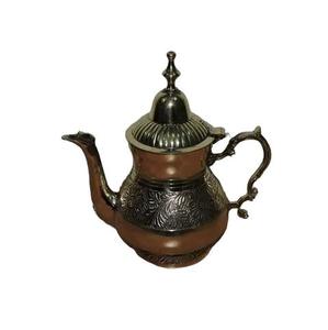Nuevo Diseño: Tetera Árabe Plateada, Soporte para Café, Olla Coleccionable de Latón Hecha a Mano, Tetera Grande, Cafetera, Calentador - Product Image 6