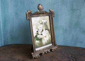 Cadres photo en métal sur mesure pour la décoration de la maison et des chambres d'hôtel, finition dorée antique, accessoires décoratifs - Product Image 6
