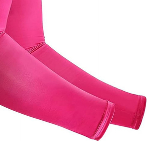 Manches de compression légères pour hommes, protection UV, pour sports de plein air, course à pied, cyclisme, randonnée, entraînement physique - Product Image 6