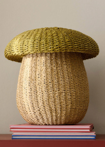 Un charme campagnard fantaisiste pour votre maison : un panier en jonc de mer naturel fait main, idéal pour ranger les jouets et les couvertures. - Product Image 4