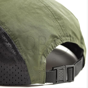 Casquette de sport légère et performante à 5 panneaux en maille avec logo personnalisé, ajustable, pour hommes et femmes, idéale pour l'extérieur – Fournisseur de qualité - Product Image 4