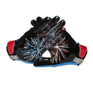 Guantes de Fútbol Americano Personalizados |   Agarre de Alto Rendimiento Elite C-TACK |   Fábrica OEM al por Mayor - Product Image 2