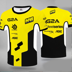 Camiseta Deportiva Personalizada de Secado Rápido, Transpirable, Ecológica, 100% Poliéster, 220g, Diseño por Sublimación, Logotipo Personalizado, para Hombre, Esports - Product Image 1