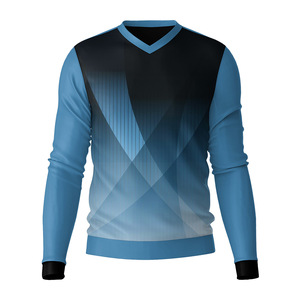 เสื้อยืดคอวีสีเทาเข้มสำหรับผู้ชาย พิมพ์ลายตามสั่ง ผ้าฝ้ายออร์แกนิค 100% คุณภาพพรีเมียม ยืดหยุ่นไม่หดตัว ได้รับการรับรอง พรีเมียม แขนยาว ระบายอากาศได้ดี - Product Image 5