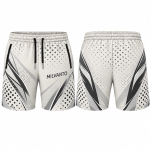 Pantalones Cortos de Fútbol Profesionales Personalizados para Hombre, Color Blanco Hueso, 100% Poliéster, Sublimados, Ropa Deportiva Transpirable - Product Image 1