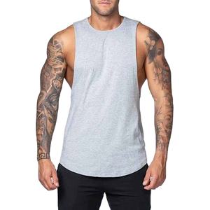 <b>Mens</b> Muscle Fit <b>Crop</b> Stringer Gym Tank <b>Top</b> Sleeveless Workout Training Athletic Bodybuilding Sportswear - Product Image 1