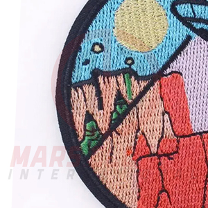 Top Seller Custom Design Woven Embroidered <b>Patch</b> Badges High Quality <b>Sew</b> Iron <b>on</b> Embroidery <b>Patches</b> for Clothing - Product Image 5