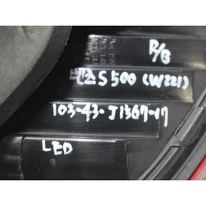 ไฟท้ายขวามือสองสำหรับรถ S-class รุ่น A2218200264 - Product Image 2