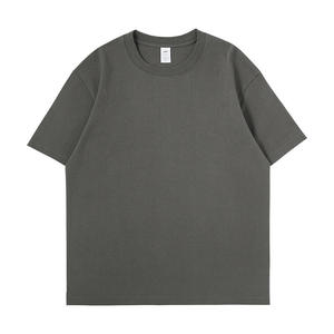 Men's 230g Cotton Knitted Short Sleeve Summer Fashion Brand Clothing Base <b>Shirt</b> White T-<b>shirt</b> Male Couple Wear T-<b>shirt</b> Clothes - Product Image 2