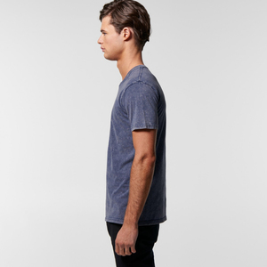 Camisetas de hombre con lavado ácido, estilo vintage, oversize, con dobladillo desgarrado, 2026, 100% algodón, corte regular, estampadas, estilo urbano, de secado rápido - Product Image 2