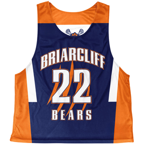 Pinnies de Lacrosse para Hombre, Personalizados con Logotipo OEM, Impresión por Sublimación, Ecológicos, Reversibles, Doble Capa, Malla Birdseye, Deportivos - Product Image 1