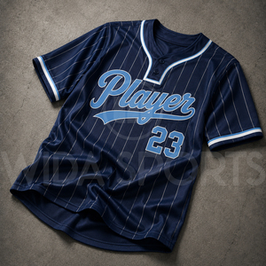 Camiseta de Béisbol Personalizada, 100% Poliéster, Malla Rayada, Transpirable, de Secado Rápido, Corte Holgado, Unisex, para Adultos, Manga Corta, Uniformes de Equipo - Product Image 4