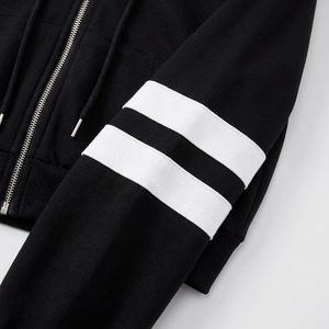 Custom Women Crop Hoodie Loose <b>Retro</b> Style <b>Sweatshirt</b> Plain Blank Cropped Hooded Top Streetwear Fashion Wholesale - Product Image 4