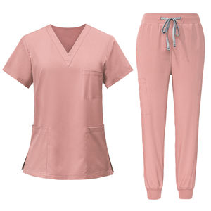 Conjuntos de Uniformes Médicos Personalizados al por Mayor con Logotipo, Conjuntos de Uniformes de Enfermera Elásticos, Blusas de Enfermería, Uniformes de Hospital para Mujeres - Product Image 6