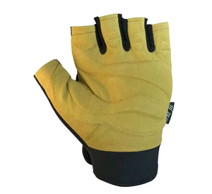 Guantes de Entrenamiento Cross Fit de Medio Dedo, Guantes de Gimnasio de Neopreno para Ejercicio Físico con Protección para la Palma - Product Image 4
