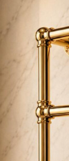 Wholesale Luxury 2 Tier Golden Metal Wall Mounted Towel Rack For Bathroom Hotel And Guest Room Durable Stylish Bathroom Storage - Product Image 5
