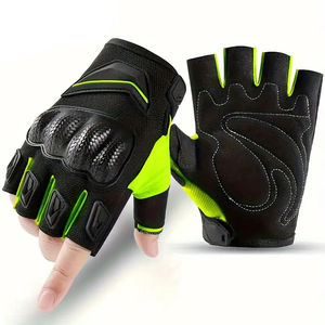 Gants de sport d'extérieur, antidérapants, résistants à l'usure, demi-doigts, compatibles écran tactile, pour moto, sans doigts, prix de gros - Product Image 3