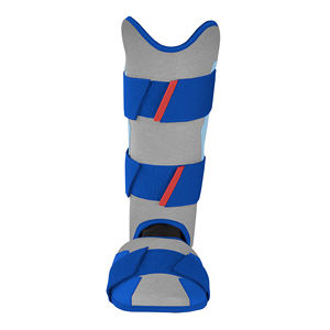 Protège-tibias de baseball professionnels à double sangle, confortables, respirants, légers, durables, avec fermeture auto-agrippante - Product Image 3