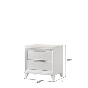 Comodino bianco crerssida - Product Image 3