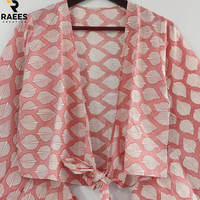 Hauts enveloppants légers et tendance pour femmes, doux et très extensibles, pour le Pilates et la danse, avec col en V et bandage