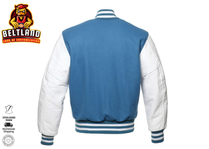 Veste universitaire personnalisée pour homme, qualité supérieure, manches en laine et cuir, personnalisez avec votre propre logo et marque - Product Image 2