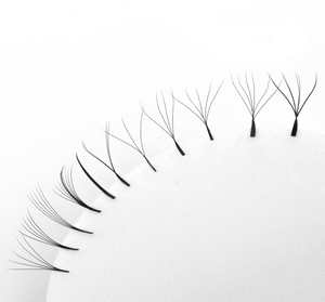 ขนตาปลอม Charmlash Lashes Private Label Premade Volume Fans 1000 พัด ขนตาแบบปลายแหลม ต่อขนตาแบบพัด ติดกาวสี - Product Image 1
