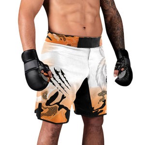 Pantalones Cortos de Entrenamiento MMA Premium para Artes Marciales, Grappling, Gimnasio, Fitness, Ropa Deportiva con Diseño de Sublimación Personalizado - Product Image 2