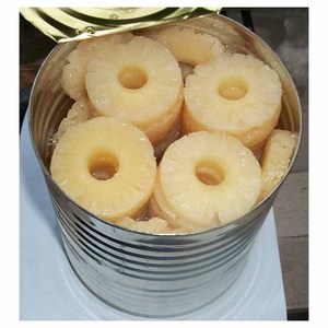 Rodajas de piña enlatadas, dados de piña - Product Image 1