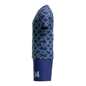 Conjunto de Uniforme Deportivo de Fútbol con Costuras Resistentes y Apariencia Profesional para Prácticas y Competiciones de Equipo - Product Image 2