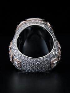 Anillos de Diamantes Moissanite VVS de Alta Calidad con Diseño de Corazón para Hombre y Mujer, Joyería de Plata de Ley 925 - Product Image 4