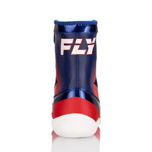 รองเท้าชกมวยแบบมีเชือกผูกสำหรับชกมวยรองเท้า100% หนังแท้คุณภาพดีออกแบบได้ตามต้องการน้ำหนักเบา - Product Image 5