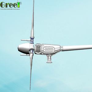 AH-5kw Механическая центробежная технология переменного шага ветряная турбина 5000 Вт ветрогенератор 48 В MPPT контроллер литиевая батарея - Product Image 2