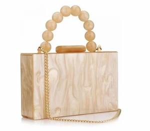 Bolso de Mano de Resina Transparente para Mujer, Estilo Moderno y a la Moda - Product Image 5