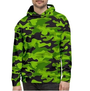 Sudadera con Capucha Táctica de Invierno con Diseño de Camuflaje, Estampado por Sublimación, Cierre de Cremallera, Forro Polar de Poliéster - Product Image 3