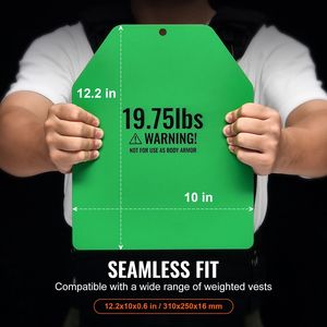 Piastre Ponderate in Acciaio Premium da 19,75 LB (coppia) con Design Ergonomico Sagomato per WOD, Peso Aggiuntivo per Allenamento di 20 kg - Product Image 3