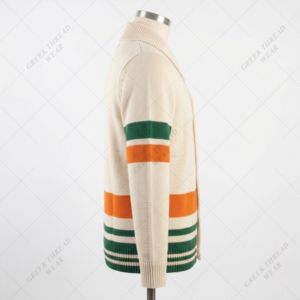 Customized FAMU FLORIDA A&M Rattler HBCU <b>Cardigan</b> Sweater with Chenille Embroidery Button Close Crew Neck Full Sleeve 4 Season - Product Image 4