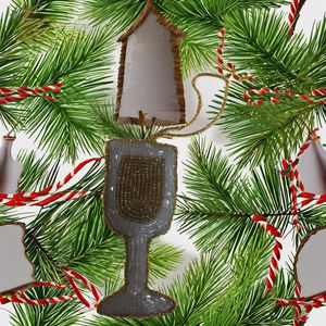 Handmade Beaded Embroidery Charm Luxury Glass Juice Top Multicolored Eco-Friendly <b>Wall</b> Decor India New Design Stylish Christmas - Product Image 1