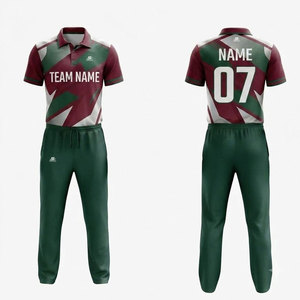 New Trending OEM Service Custom Design <b>Cricket</b> Uniform Customized Color Latest Style <b>Cricket</b> Uniform - Product Image 1
