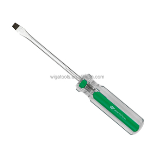 206mm Magnetic Slotted <b>Screwdriver</b> 3mm Shaft Chrome Plated PVC Grip Precision Tool Wholesale - Product Image 1