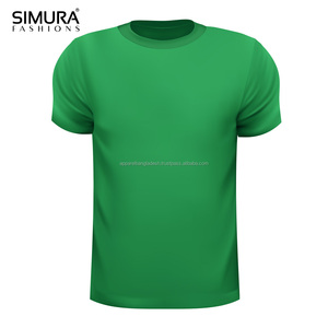 Cotton <b>Drop</b> Shoulder Export Oriented Short Sleeve O Neck Stylish Plus Size <b>Back</b> Neck Quick Dry Breathable T Shirt for Men - Product Image 3